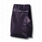 Bolsas para Café Fondo Plano con Válvula y Zipper | Negro | 50 bolsas por pack