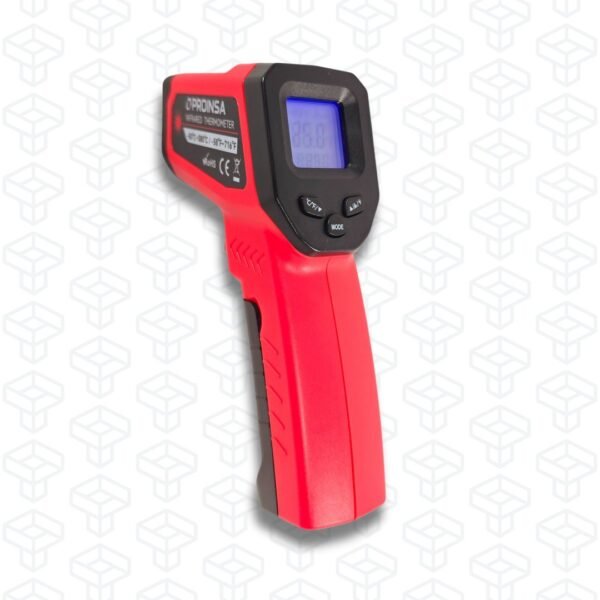 Termómetro Infrarrojo Digital - Sin Contacto, Rango de Alta Temperatura (-50~380°C)