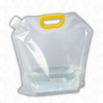 Bolsa con boquilla y asa de 3 litros para líquidos – SUP PET/NY/PE